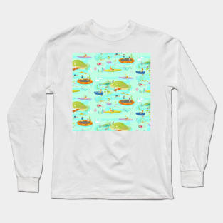 Having Fun at the Lake Long Sleeve T-Shirt